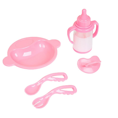 Набор аксессуаров поильник соска ложка вилка тарелка Карапуз Y2110U368-RU 1